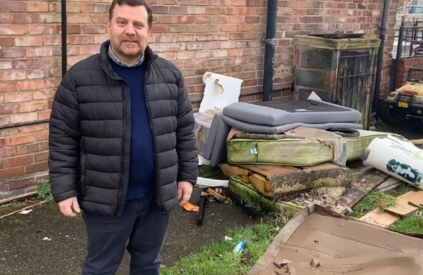 Fly Tipping In Warrington - Andy Carter MP