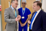 Andy Carter MP with Health Minister