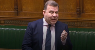Andy Carter MP in the chamber